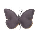 Sustainable Butterfly-Shaped Canvas & Jute Chew Toy for Dogs