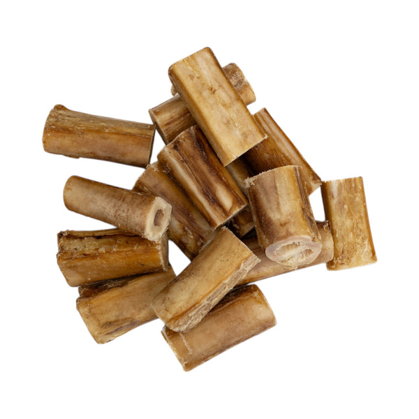 3 to 4 inch beef center cut bone dog treat natural long lasting chew 15 count