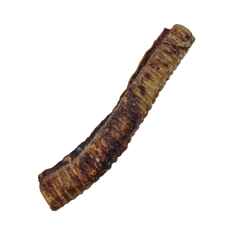 12" Beef Trachea Dog Treat - All-Natural Dog Chews (25/case)