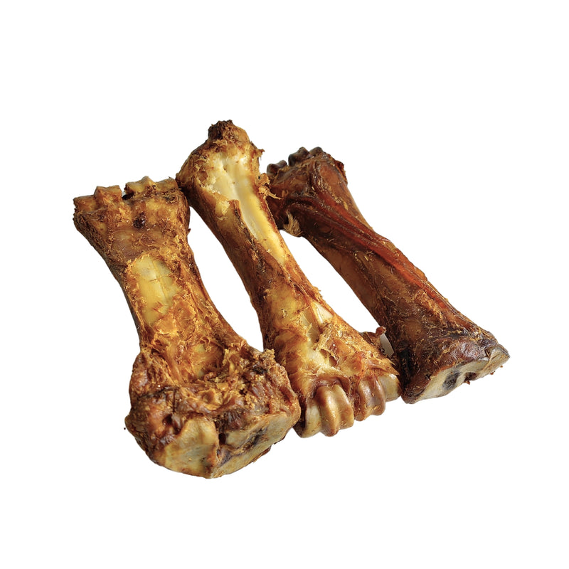 8" Natural Beef Shin Bone Dog Chew (25/case)