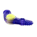 Eco-Friendly TPR Tennis Ball Squeak Boomerang Dog Toy