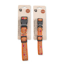 Pawfectly Playful Collar: Embroidered Giraffe Design for Dog