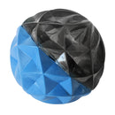 Geometric Design Textured Ball Dog Chew Toy - Large
