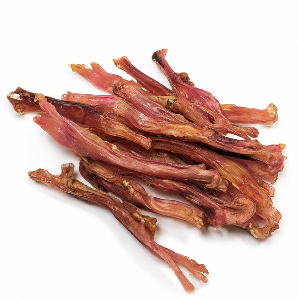 natural beef tendon dog chews in fifteen pack format