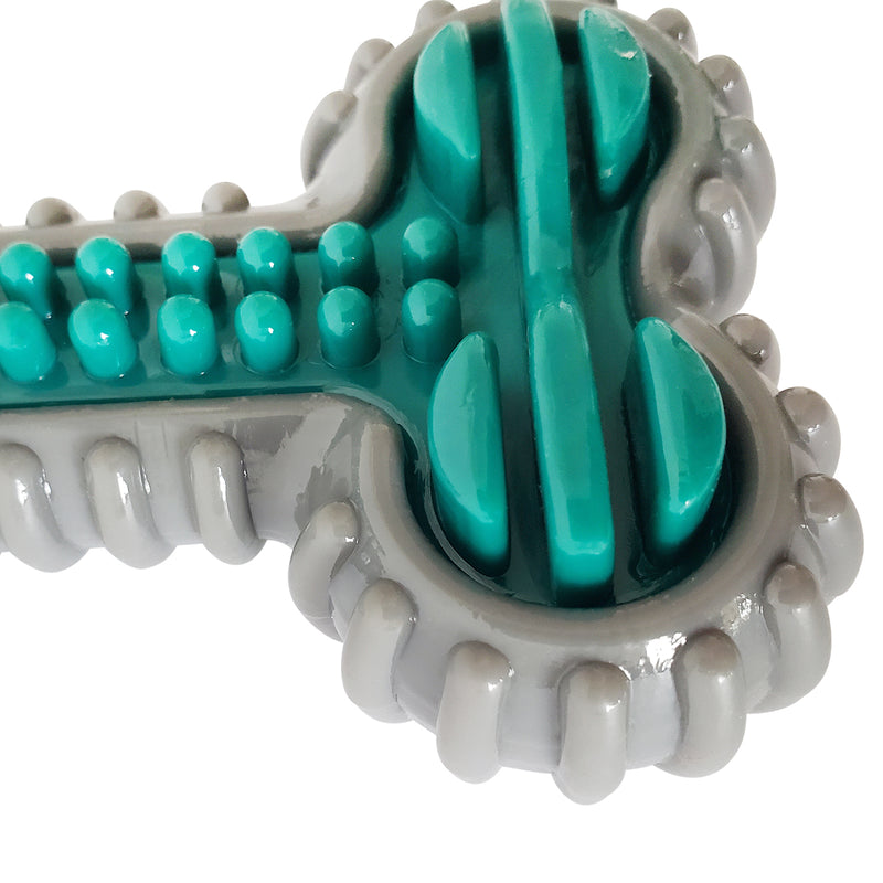 Dental TPR Double Layer Bone - Dog Toy for Light-Medium Chewers