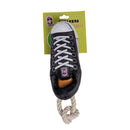 Squeaking Comfort Plush Sneaker Dog Toy - Black