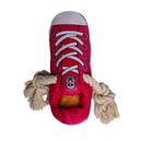 Squeaking Comfort Plush Sneaker Soft and Cozy Dog Toy - Pink