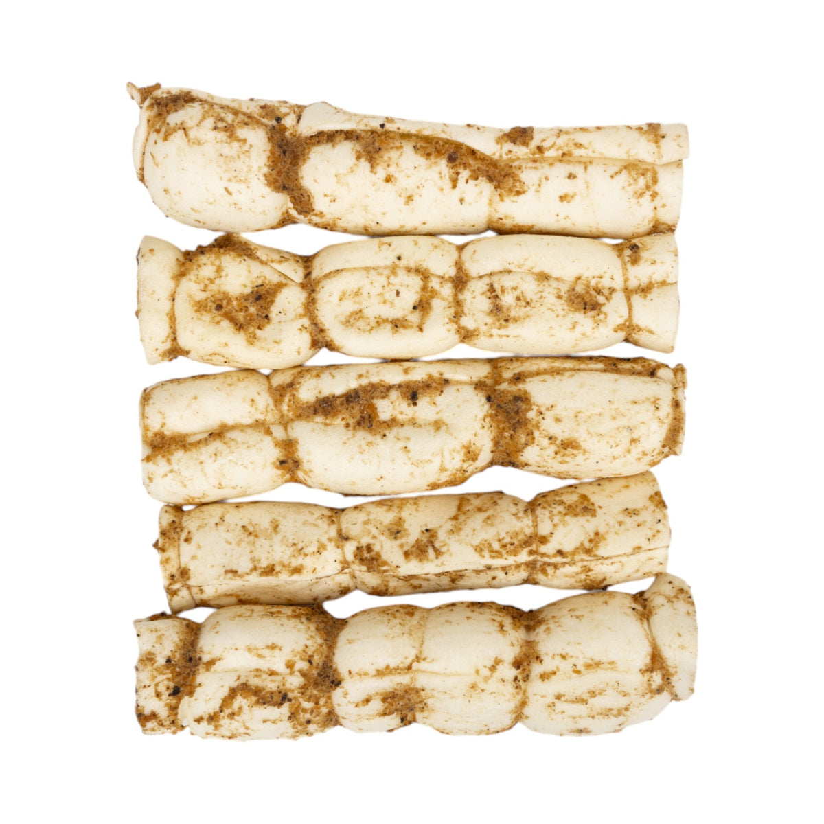 Bully dusted beef cheek rolls for dogs (5-pack)