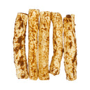 10-inch retriever roll dog chew with peanut butter or meat coating