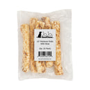 10-inch retriever roll dog chew with peanut butter or meat coating