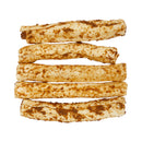 10-inch retriever roll dog chew with peanut butter or meat coating