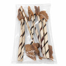 10 inch Chicken-Wrapped Collagen Lollipops, natural chicken-wrapped collagen dog chews for dogs