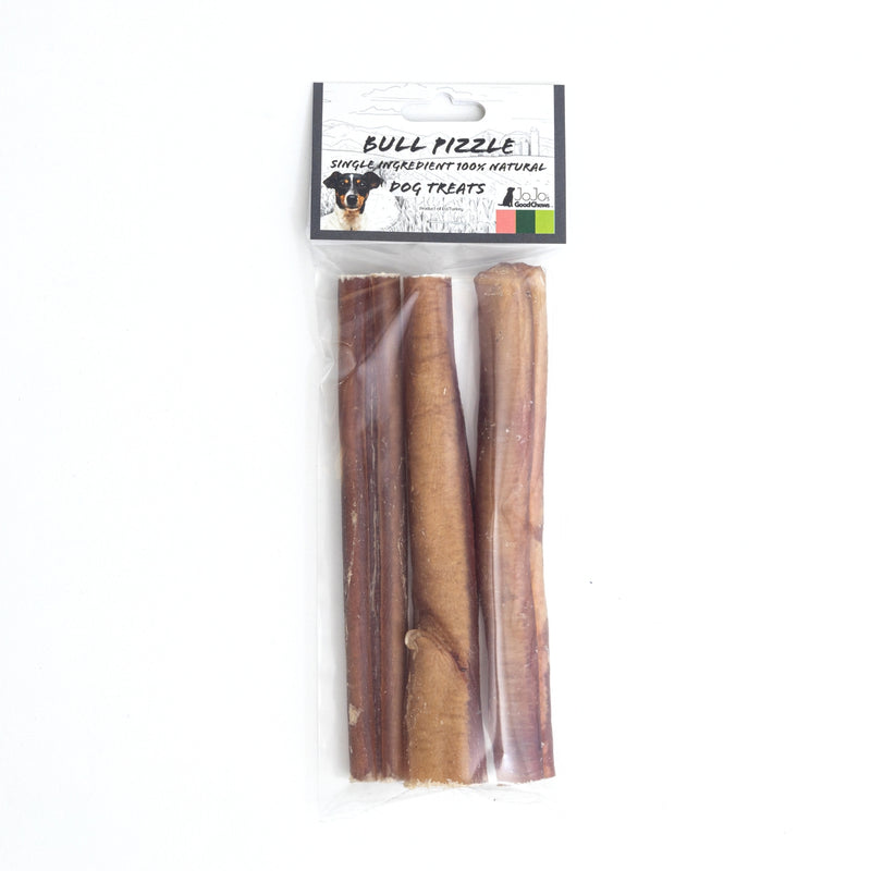 6" Bully Sticks Standard - All Natural Dog Treats - 3 Sticks