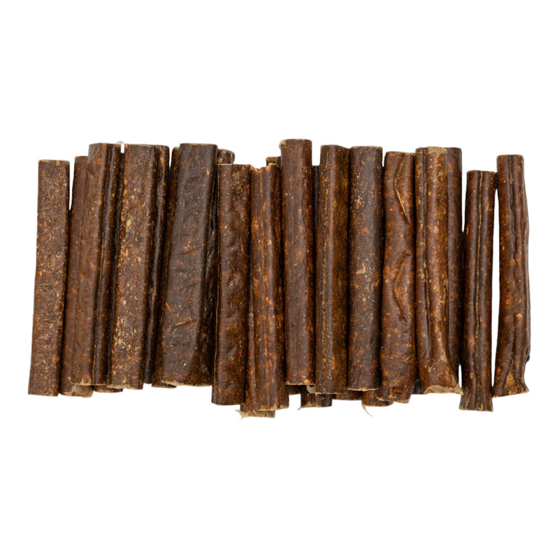 All-Natural Beef Sausage Dog Treats - 6" Chews (25/Case)