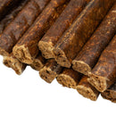 All-Natural 6” Beef Sausage Dog Treats – Single Ingredient, High Protein Chews (25-Count)