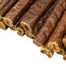 All-Natural 6” Beef Sausage Dog Treats – Single Ingredient, High Protein Chews (25-Count)