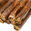 All-Natural 6” Beef Sausage Dog Treats – Single Ingredient, High Protein Chews (25-Count)