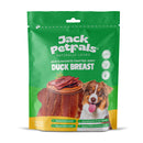 Jack PetPals Handcrafted Jerky Duck Breast Dog Treats (12oz) ( 6-Pack on Hanging Clip Strips )