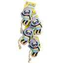 Space Panda Plush Dog Toy (4-Pack on Clip Strip)