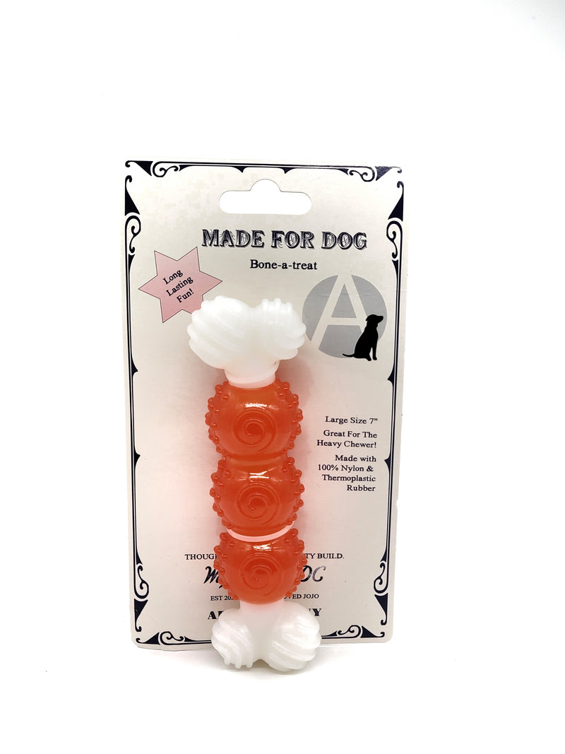 Bone-a-Treat Dog Chew Toy Bone for Pet's Oral Health