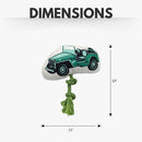 Retro Military Plush Toy Combo (Army Jeep & Soldier)