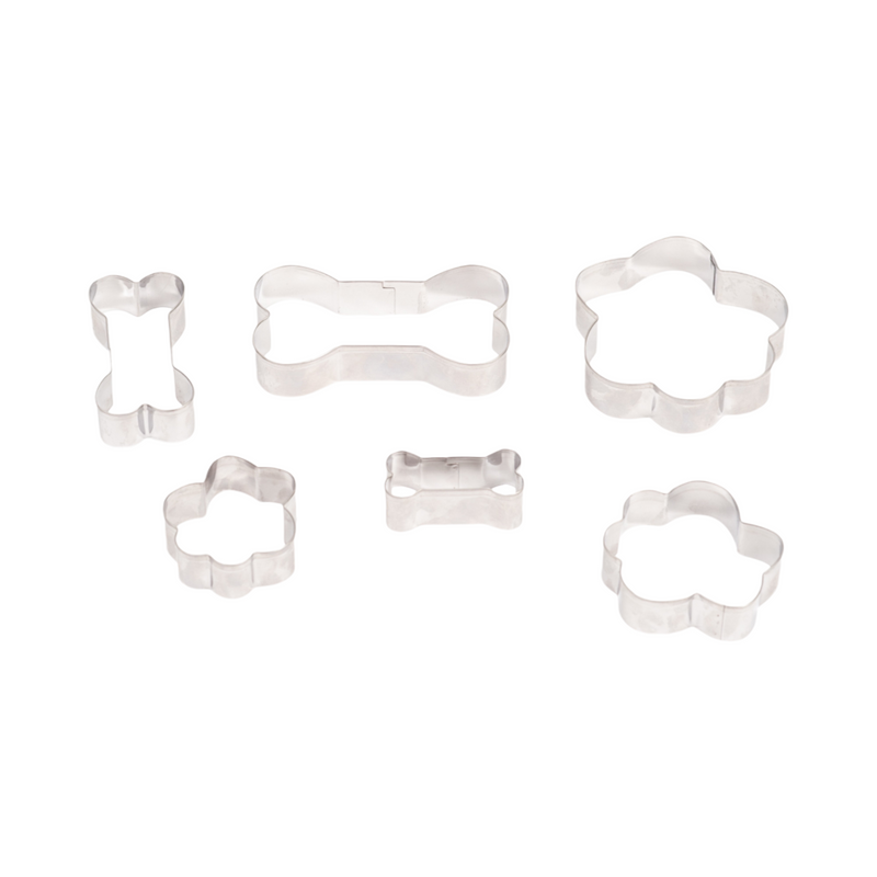 Country Living 6-Piece Stainless Steel Cookie Cutter Set