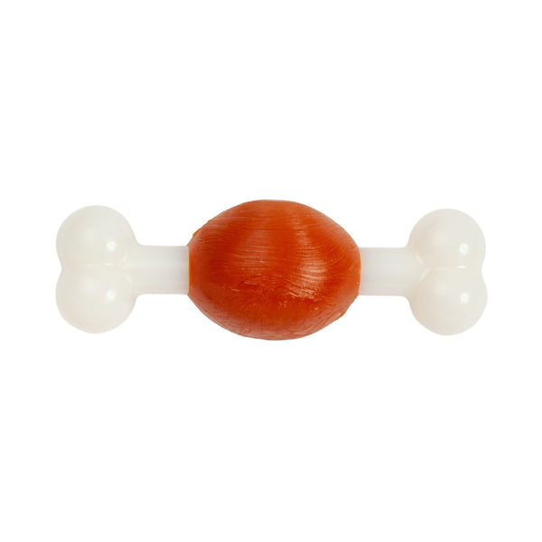 TPR-Nylon Dog Bone Chew Toy Beef Flavored for Small Breeds
