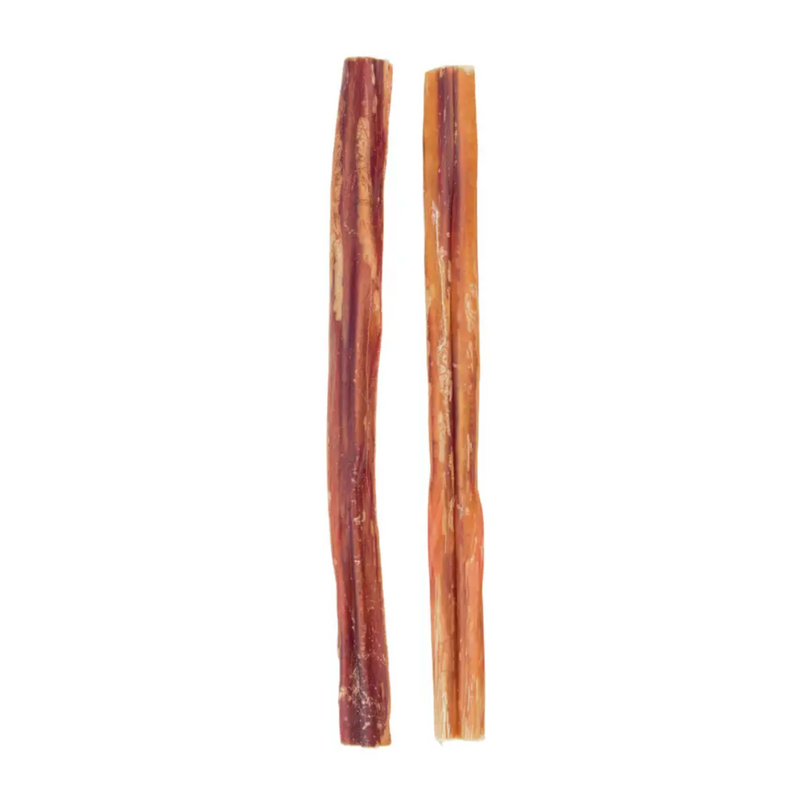 Natural Beef Bully Stick Dog Treats - 12" Jumbo (2-Pack)