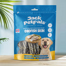 Jack PetPals Codfish Skin Dog Treat Chews (6oz)