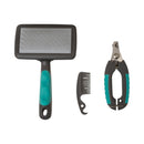 3 piece dog grooming kit pet grooming tools for dogs