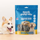 Jack PetPals Codfish Skin Dog Treat Chews (6oz)