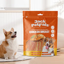 Jack PetPals Jerky Chicken Breast Dog Treats (12oz) ( 6-Pack on Hanging Clip Strips )