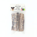 6” Beef Trachea Dog Treats (2 per Bag) – All-Natural, High Protein Chews