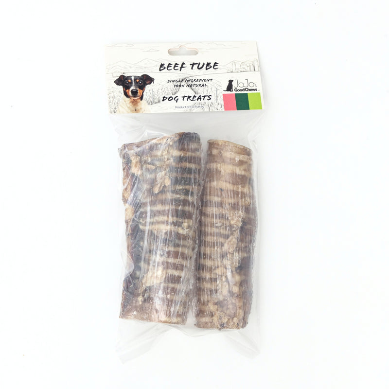 6" Beef Trachea - All Natural Dog Treats - 2 Pieces