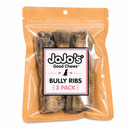 4–7 inch Beef Rib Bones Grab N Go 3-Pack, Case of 12, natural beef rib bone dog chews for dogs