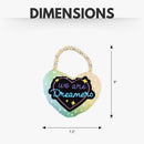 We Are Dreamers Plush Dog Toy Combo (Heart & Space Panda)