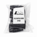 5" Meaty Water Buffalo Horns | Natural Dog Chews