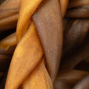 6-inch braided collagen stick dog treats, 25-count natural chews