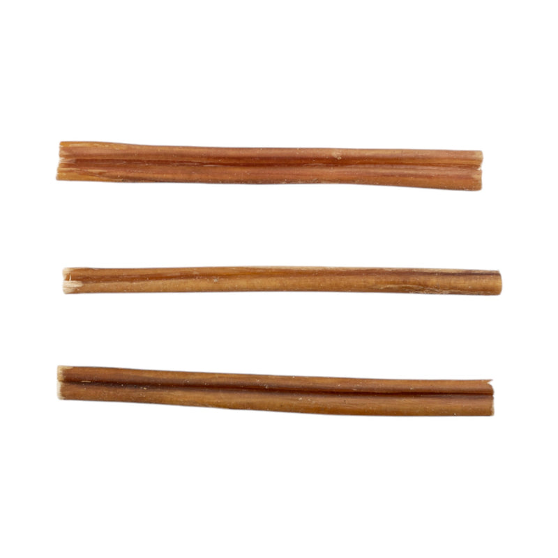 6” Thin Beef Bully Stick Dog Treats – All-Natural, Single Ingredient Chews (Box of 100)