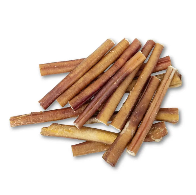 Natural Beef Bully Stick Dog Treats - 6" Thick (3-Pack)