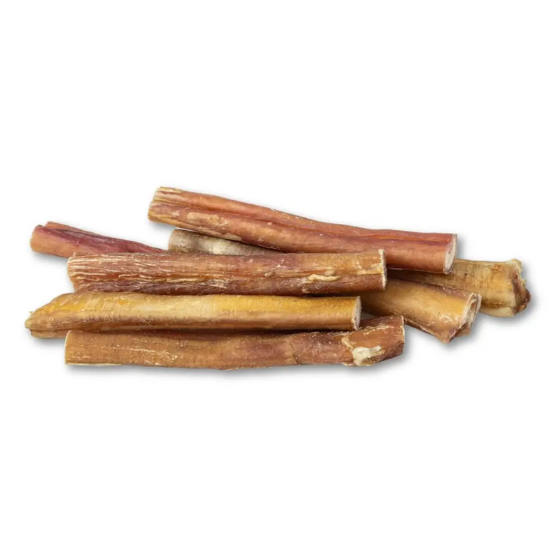 Natural Beef Bully Stick Dog Treats - 6" Thick (3-Pack)