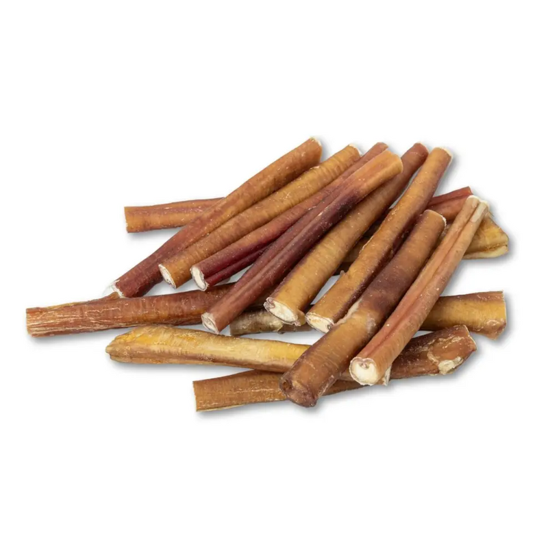 Natural Beef Bully Stick Dog Treats - 6" Thick (3-Pack)