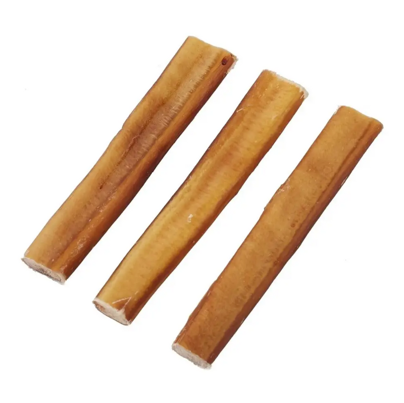 Natural Beef Bully Stick Dog Treats - 6" Jumbo (2-Pack)