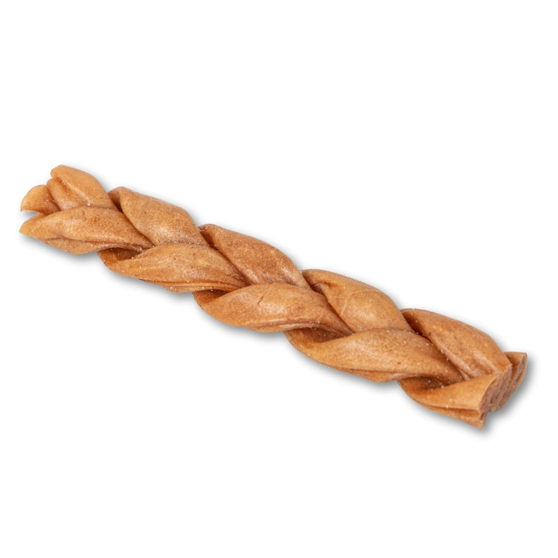 Braided Collagen Stick Dog Treats - 6" Standard (25/case)