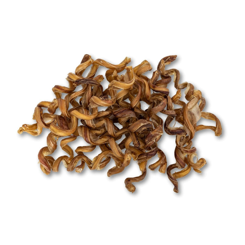 Curly Bully Stick Dog Treats (7–10 Inch) – 100% Beef, Natural & Digestible