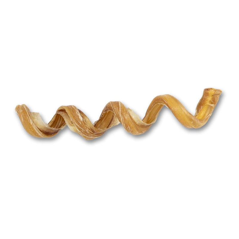 Curly Bully Stick Dog Treats (7–10 Inch) – 100% Beef, Natural & Digestible