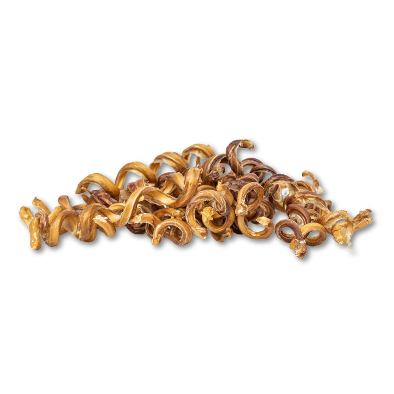 Curly Bully Stick Dog Treats (7–10 Inch) – 100% Beef, Natural & Digestible