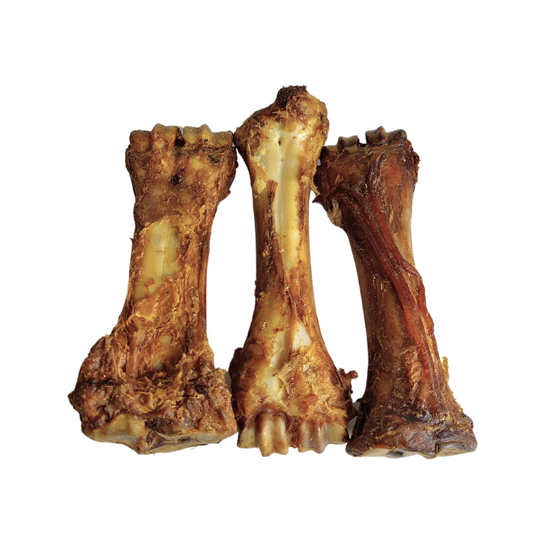 8" Natural Beef Shin Bone Dog Chew (25/case)