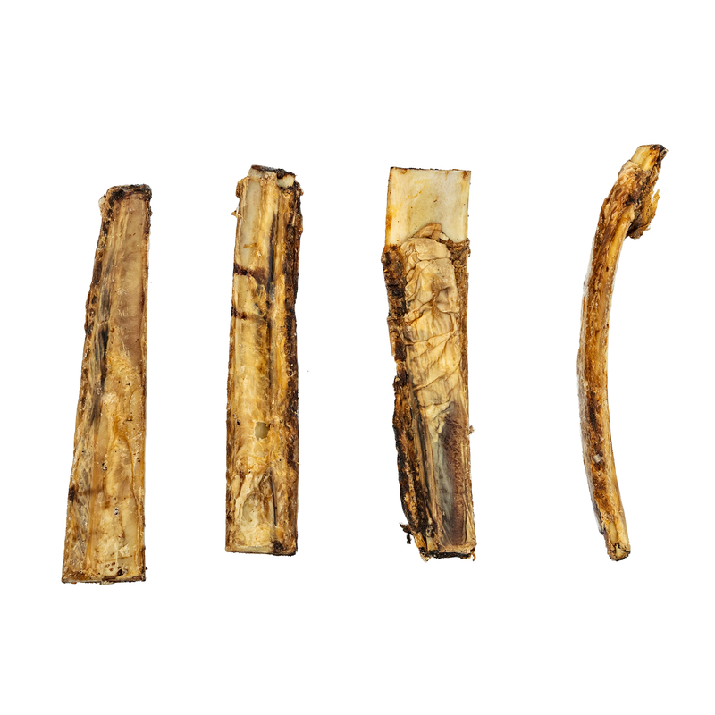 All-Natural Beef Rib Bones Dogs Treat Chews (8"-10")