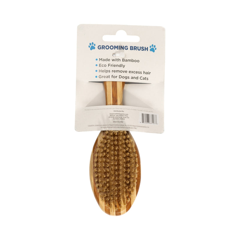 Country Living Dual Sided Dog Bamboo Grooming Brush